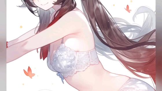 原神胡桃开襟乳液狂喷,护肤新体验